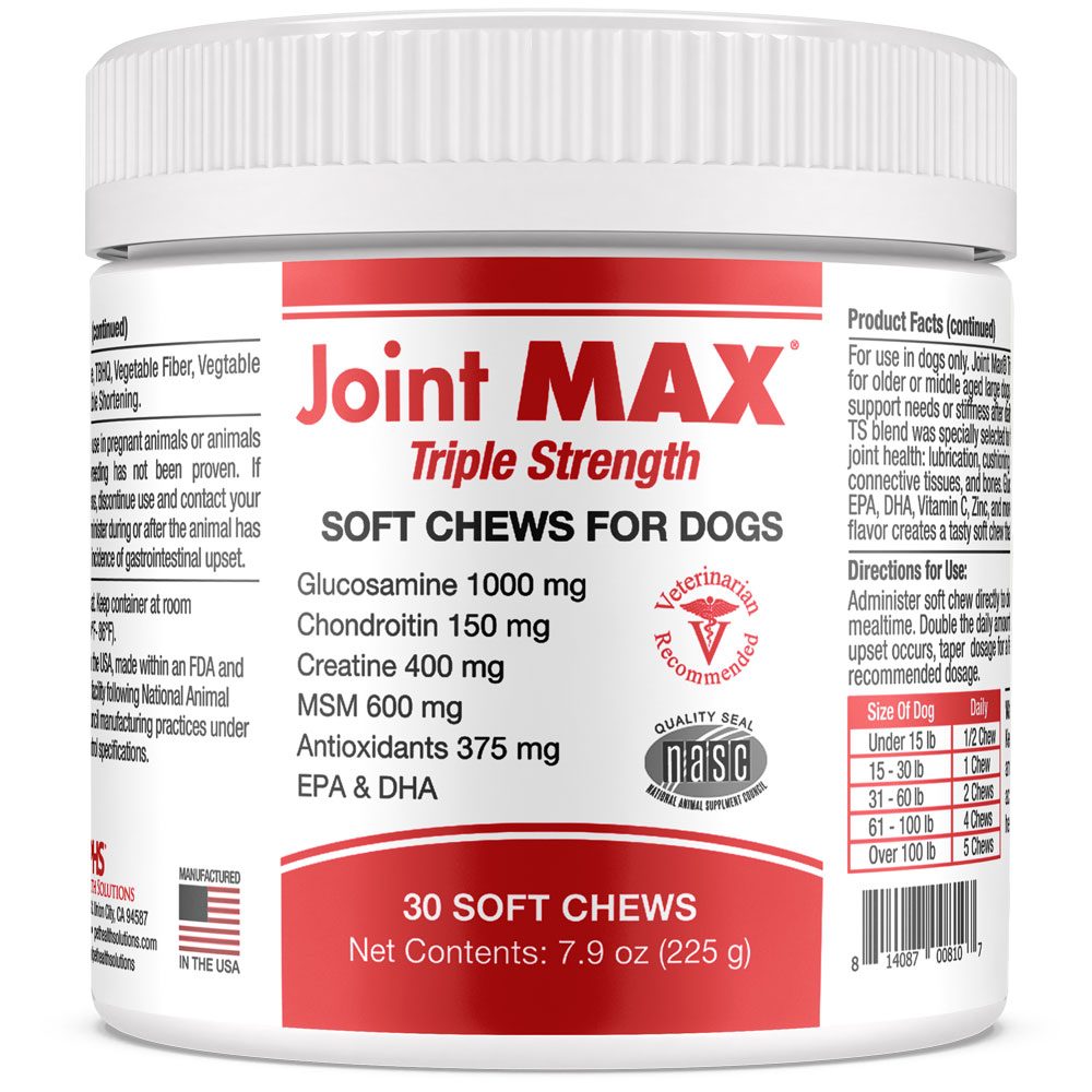 Joint MAX Triple Strength Soft Chews (30 Chews) | On Sale | EntirelyPets