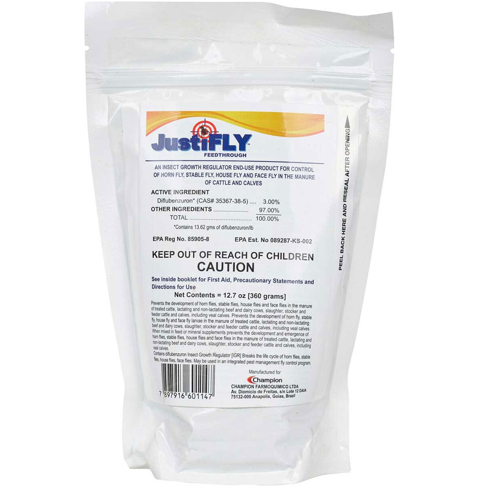 JustiFLY Feedthrough Cattle Fly Control