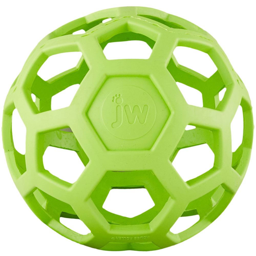 JW Pet Holee Roller Dog Toy, Medium, Color Varies On Sale EntirelyPets