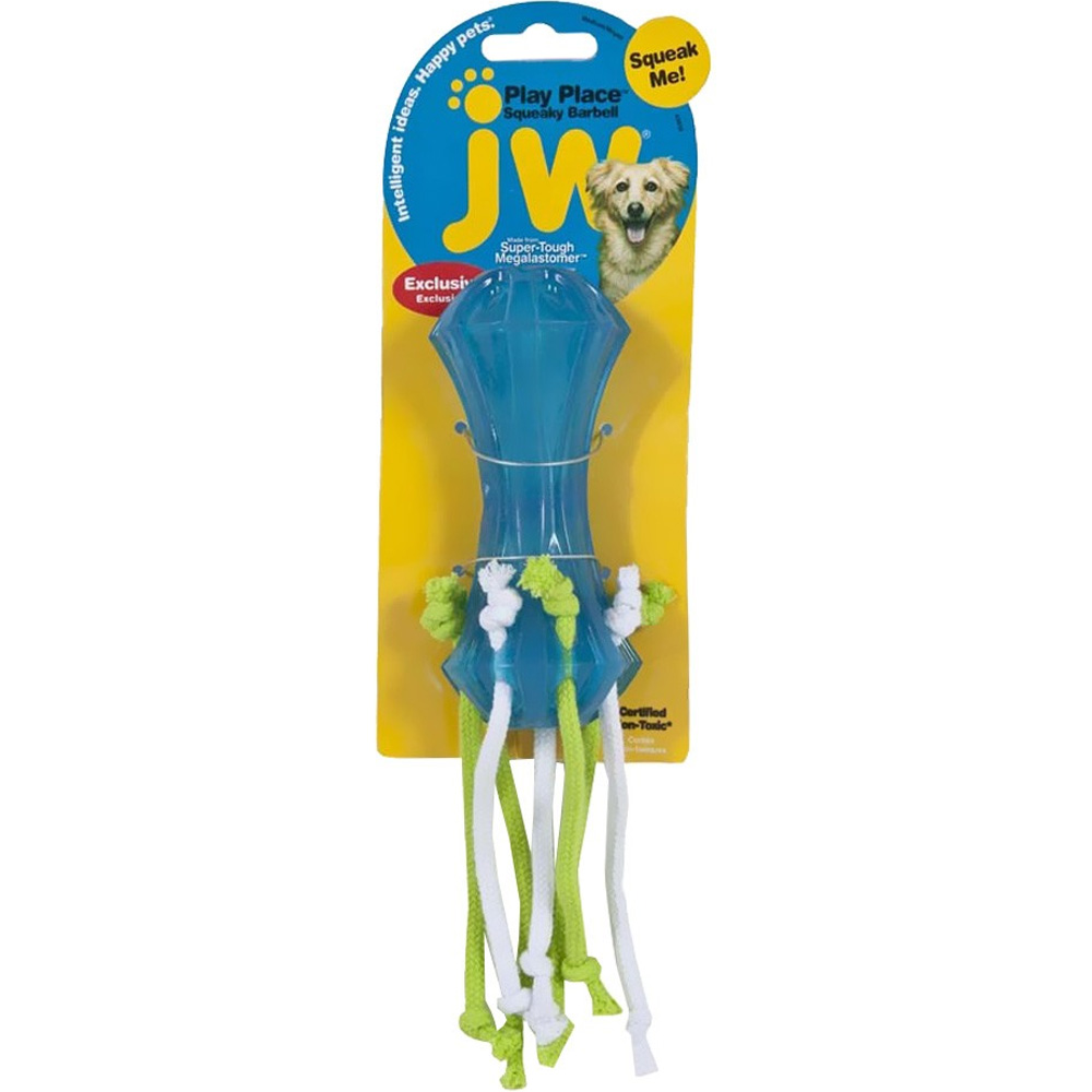 JW-PET-PLAYPLACE-SQUEAKY-DUMBELL-STREAMERS