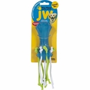 JW Pet Playplace Squeaky Dumbell with Streamers