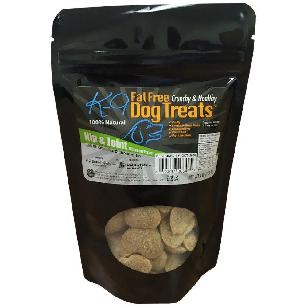 K-9 Fat Free Dog Treats Hip & Joint