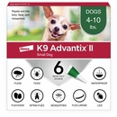 K9 Advantix II Small Dogs 4-10 lbs. | Vet-Recommended Flea, Tick & Mosquito Treatment & Prevention | 6-Mo Supply