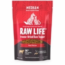 KOHA DOG CAT RAW LIFE TOPPER BEEF FD 8OZ