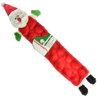KYJEN-HOLIDAY-LONG-BODY-SQUEAKER-MAT-SANTA