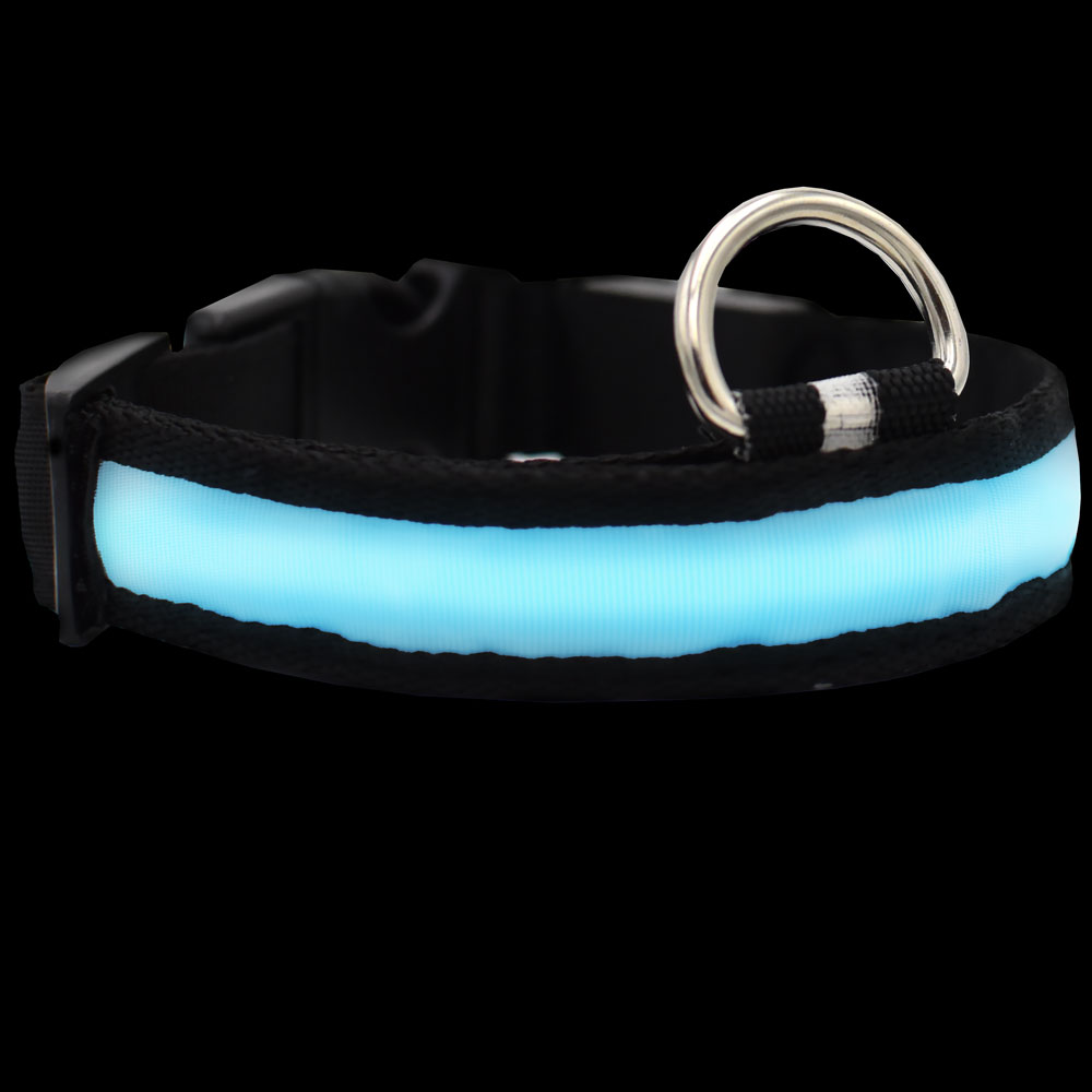 BLUE-LED-SAFETY-ELECTRIC-GLOW-COLLAR-XLARGE