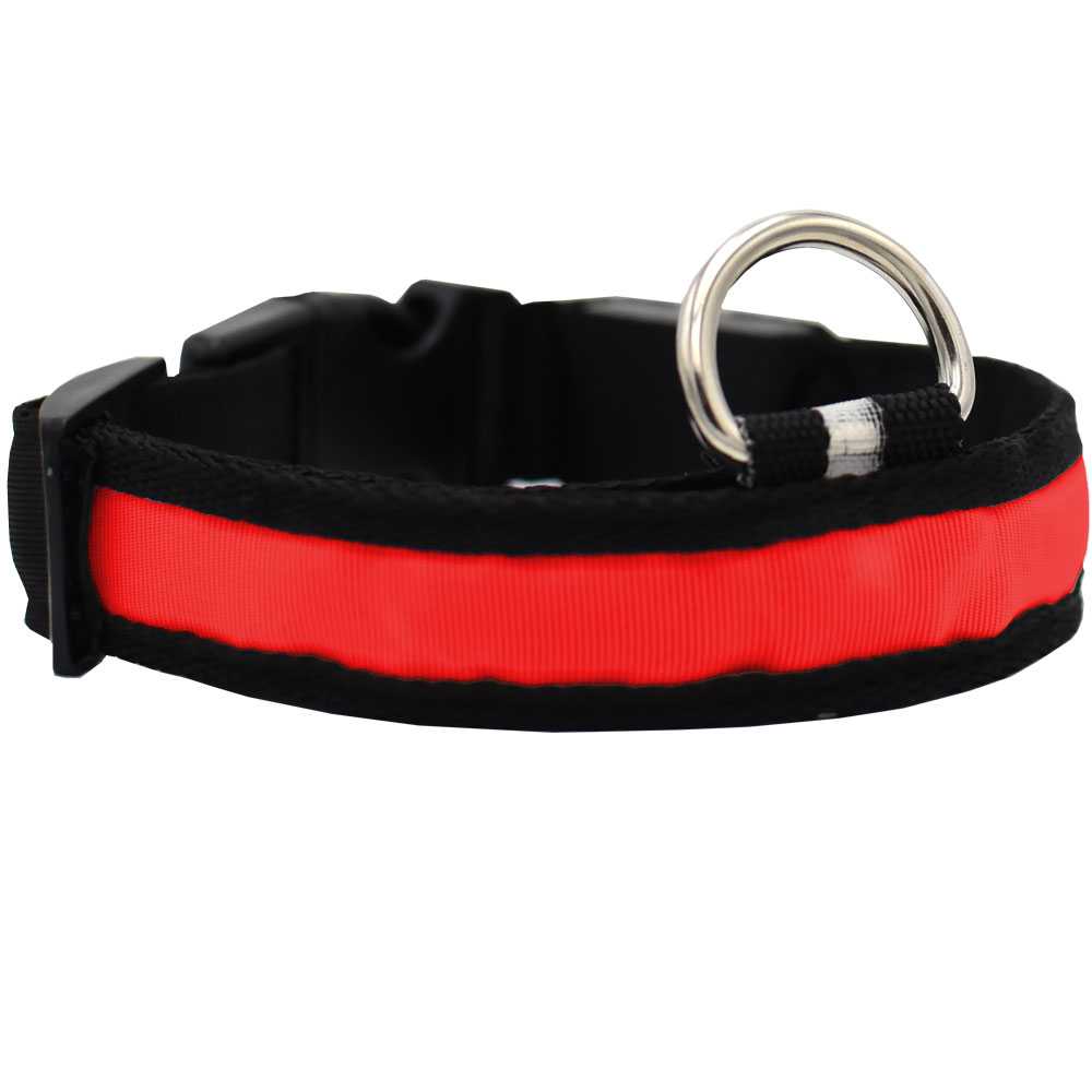 RED-LED-SAFETY-ELECTRIC-GLOW-COLLAR-XLARGE