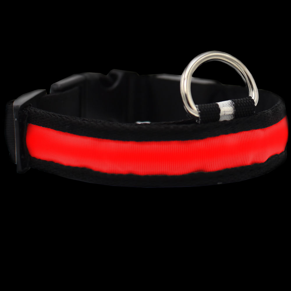 RED-LED-SAFETY-ELECTRIC-GLOW-COLLAR-XLARGE