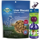 Liver Biscotti and Tug-a-Jug Pack for dogs