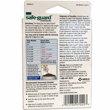 MERCK-SAFEGUARD-CANINE-DEWORMER-2-GM