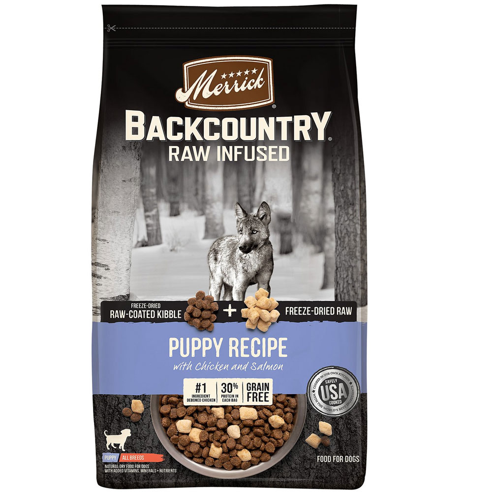 Merrick Backcountry FreezeDried Raw Puppy Recipe GrainFree Dry Dog