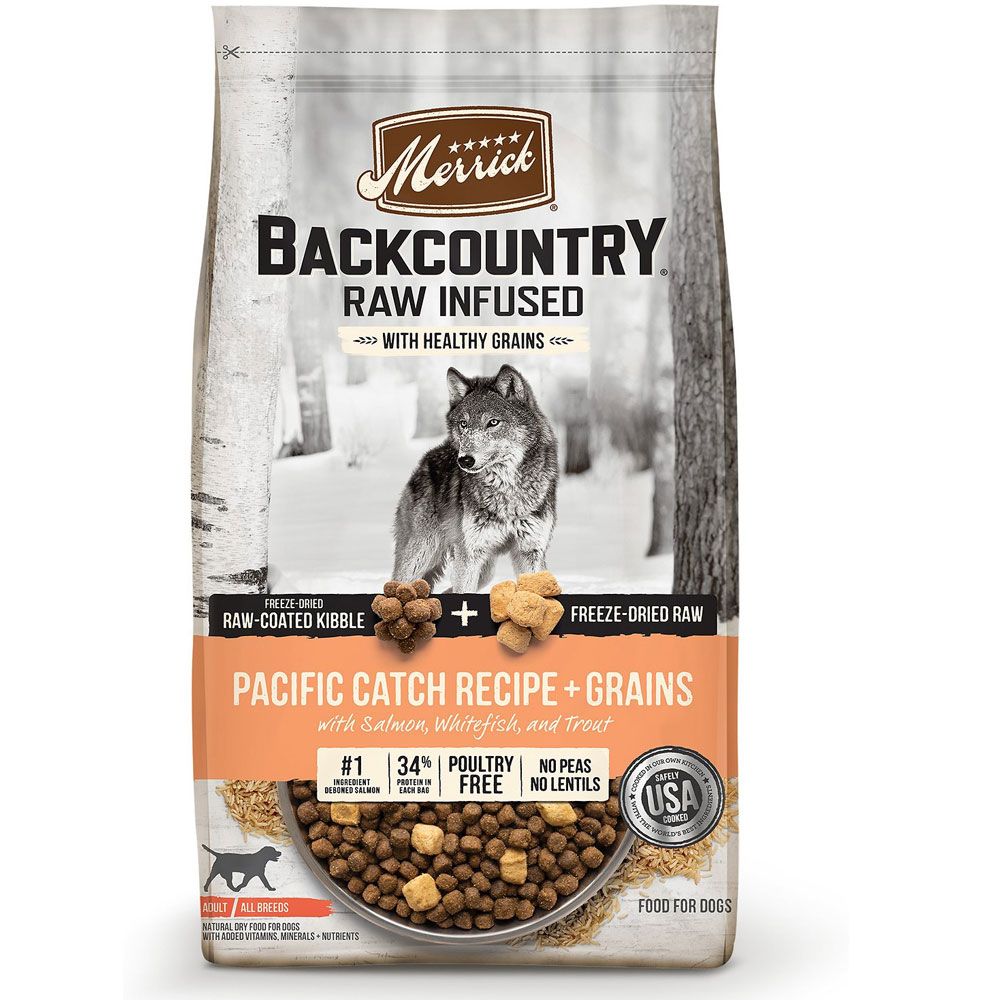 Merrick Backcountry Raw Infused Pacific Catch FreezeDried Dry Dog Food