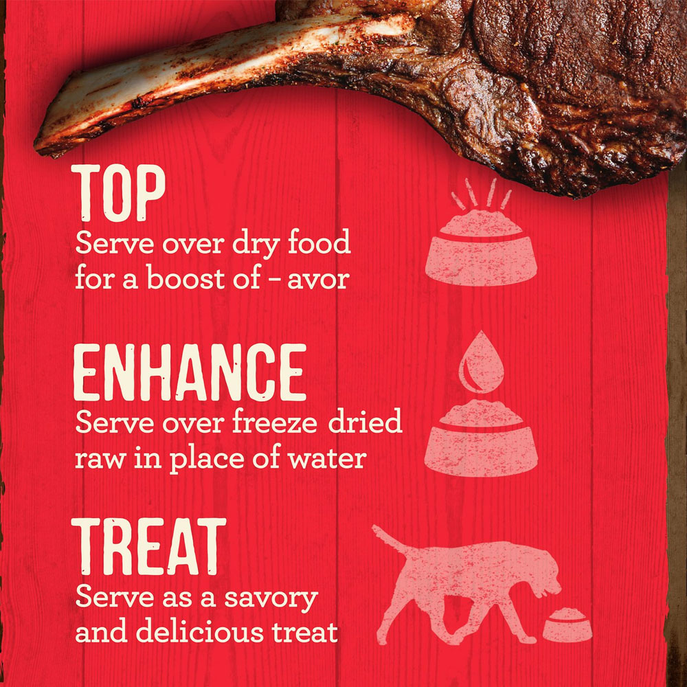 Merrick Beef Bone Broth GrainFree Wet Dog Food Topper, 16oz On Sale