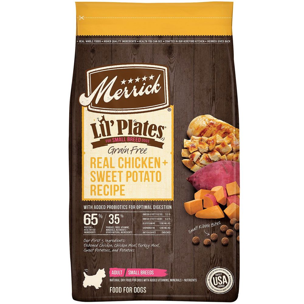 Merrick Lil' Plates GrainFree Real Chicken & Sweet Potato Dry Dog Food