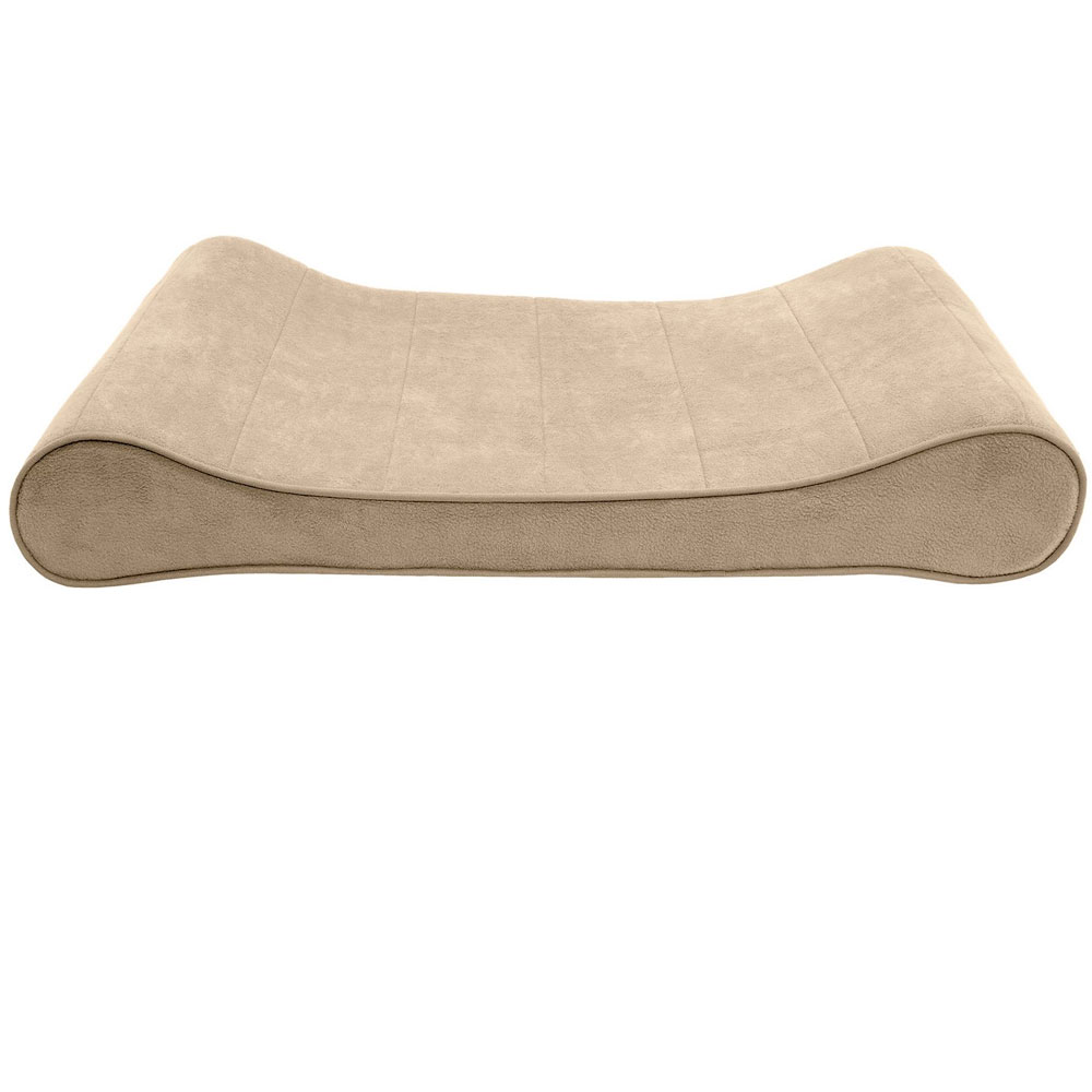 Furhaven Microvelvet Luxe Lounger Orthopedic Pet Bed