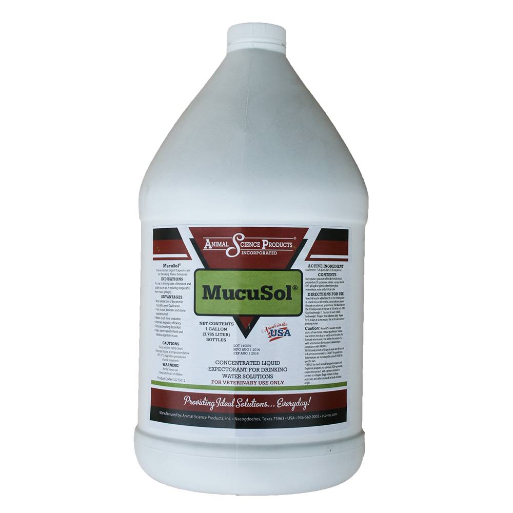 MucuSol Concentrated Liquid Expectorant