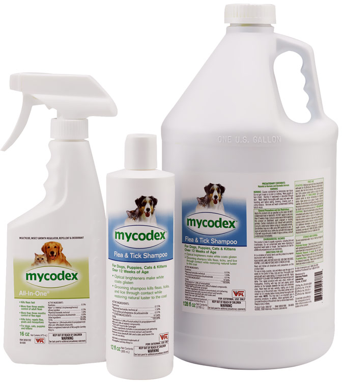 Mycodex and Adams Products