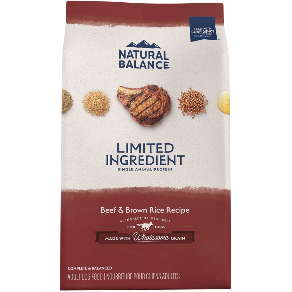 Natural Balance L.I.D. Limited Ingredient Diets Beef & Brown Rice