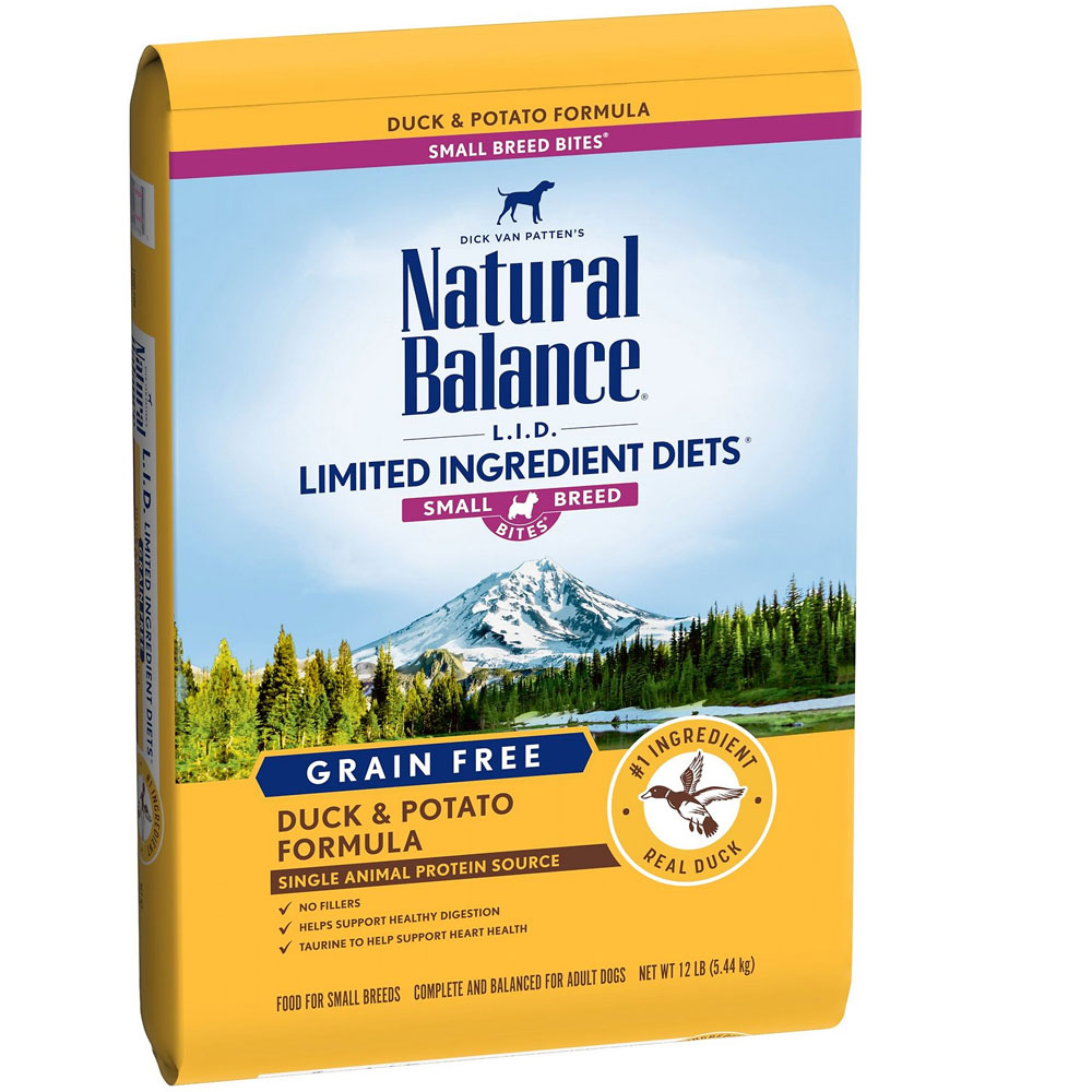 Natural Balance L.I.D. Limited Ingredient Diets Small Breed Bites Grain