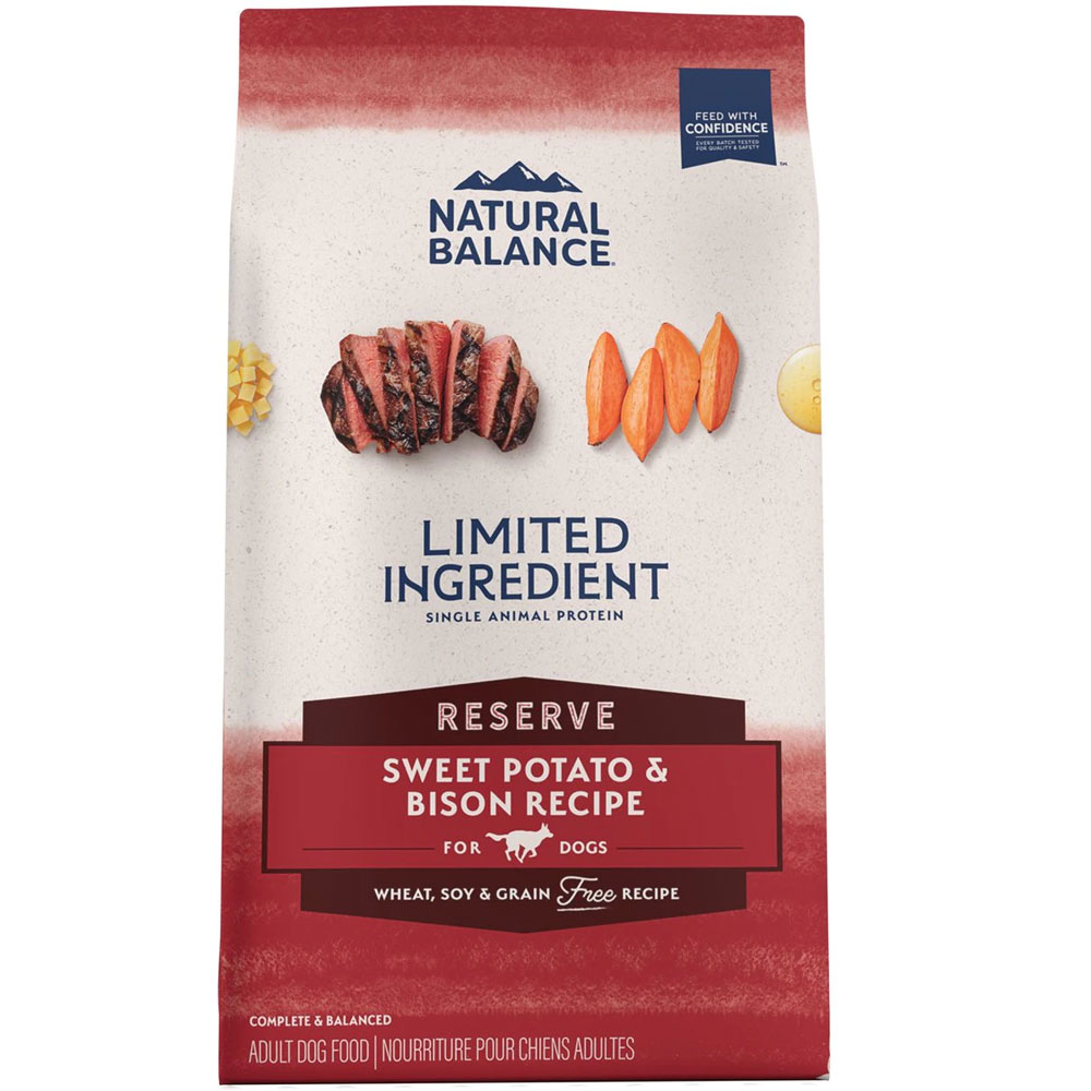 Natural Balance L.I.D. Limited Ingredient Diets Sweet Potato and Bison