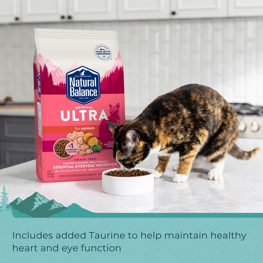 Natural Balance Original Ultra Senior Chicken & Salmon Meal Dry Cat