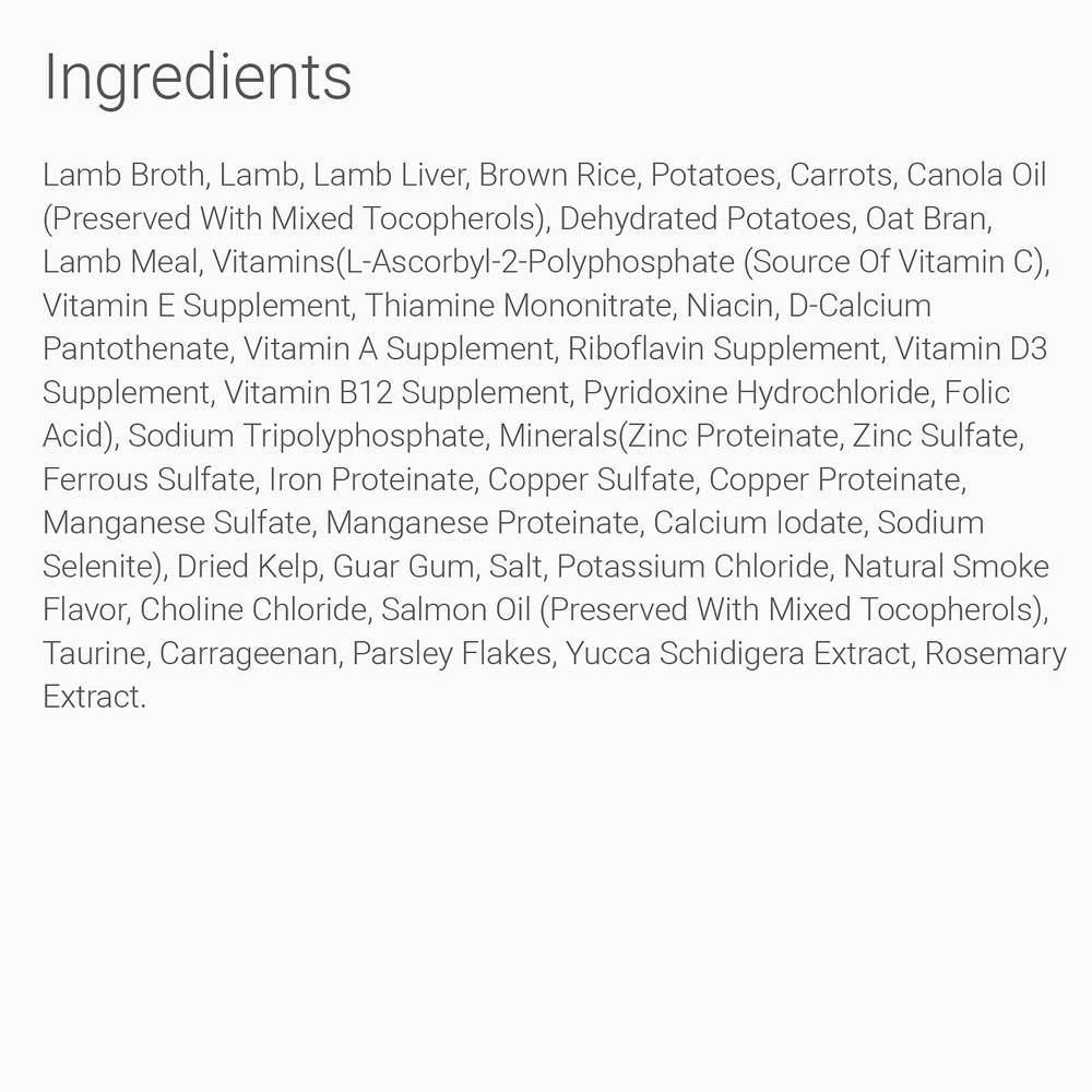 Natural Balance Ultra Premium Lamb Formula Canned Dog Food, 13oz, case