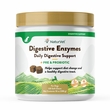 NaturVet Digestive Enzymes Plus Probiotics & Prebiotics Soft Chew Supplements for Dogs (120 Count)