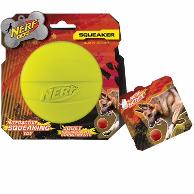 NERF-DOG-SQUEAK-BALL-GREEN