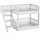 New Age Pet Aspen Bunk Bed Antique White (27.20" L x 57.10" W x 36.20" H)