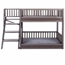 New Age Pet Aspen Bunk Bed Gray (27.20" L x 57.10" W x 36.20" H)