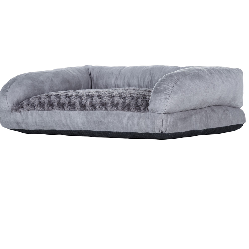 NEW-AGE-PET-BUDDYS-CUSHION-GRY-LG-32X20X7