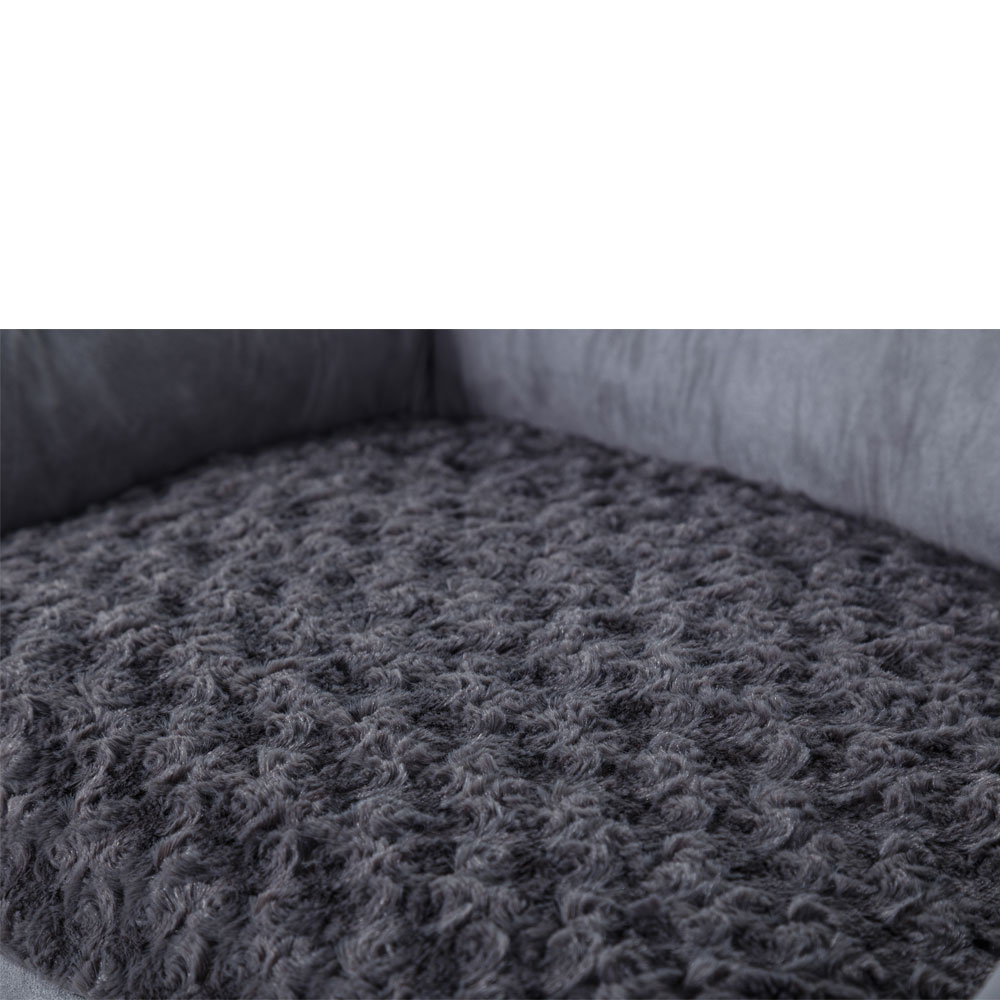 NEW-AGE-PET-BUDDYS-CUSHION-GRY-LG-32X20X7