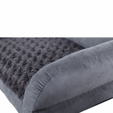 NEW-AGE-PET-BUDDYS-CUSHION-GRY-LG-32X20X7