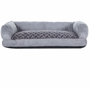 New Age Pet Buddy's Memory Foam Dog & Cat Crate Cushion Gray - Medium (26.38" L x 18.50" W x 6.30" H)