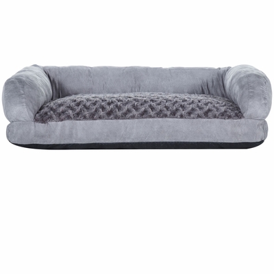 NEW-AGE-PET-BUDDYS-CUSHION-GRY-MD-26X18X6