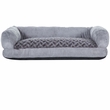 New Age Pet Buddy's Memory Foam Dog & Cat Crate Cushion Gray - Small (20.47" L x 14.96" W x 5.91" H)