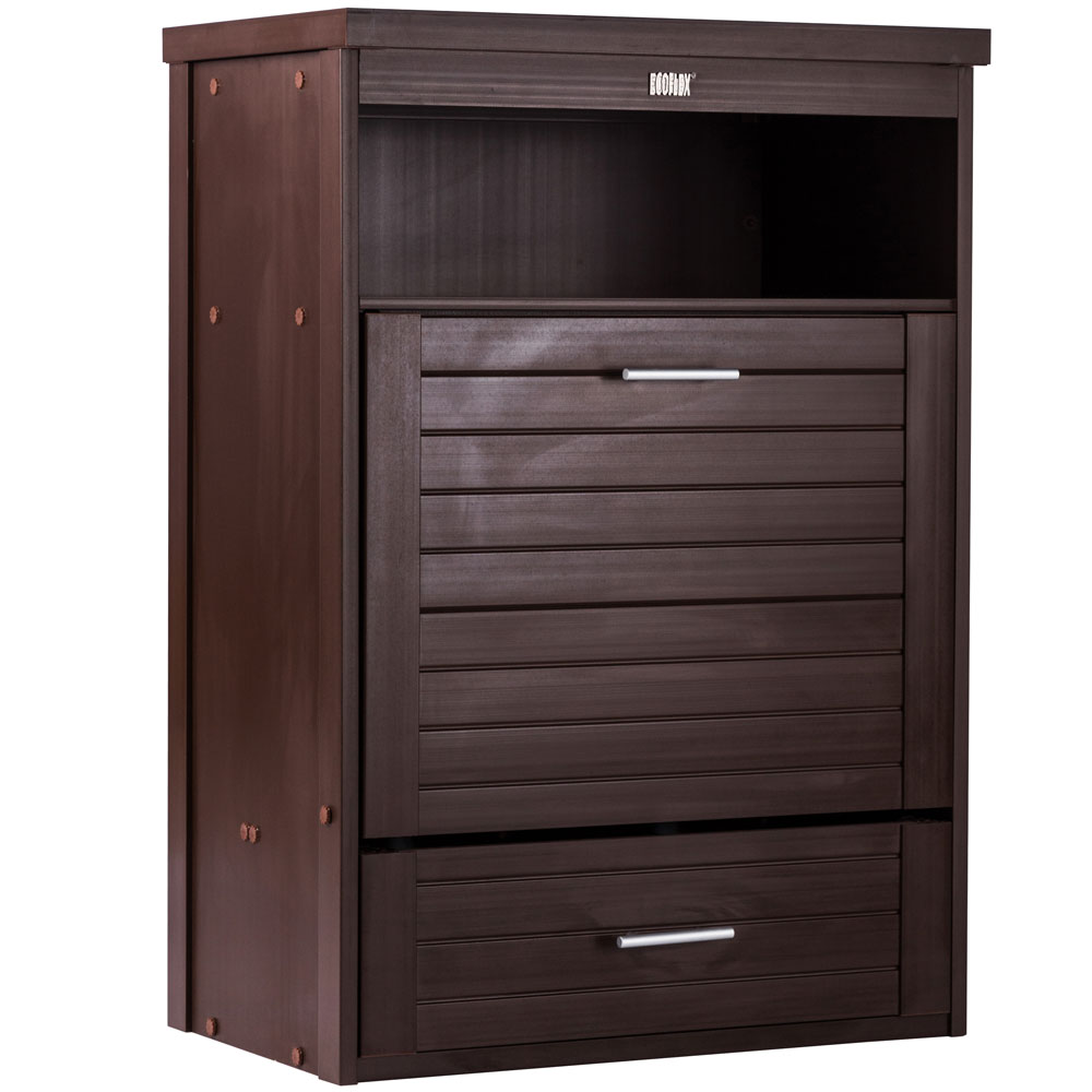 New Age Pet Dog Food Pantry w/ Double Bowl