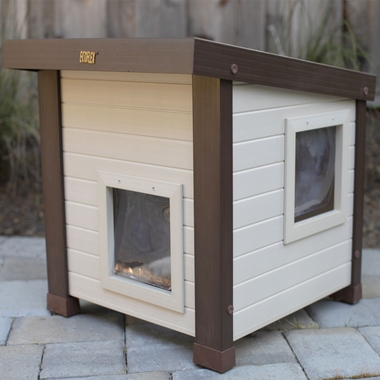 NEW-AGE-PET-FERAL-CAT-SHELTER-MAPLE-22X19X20