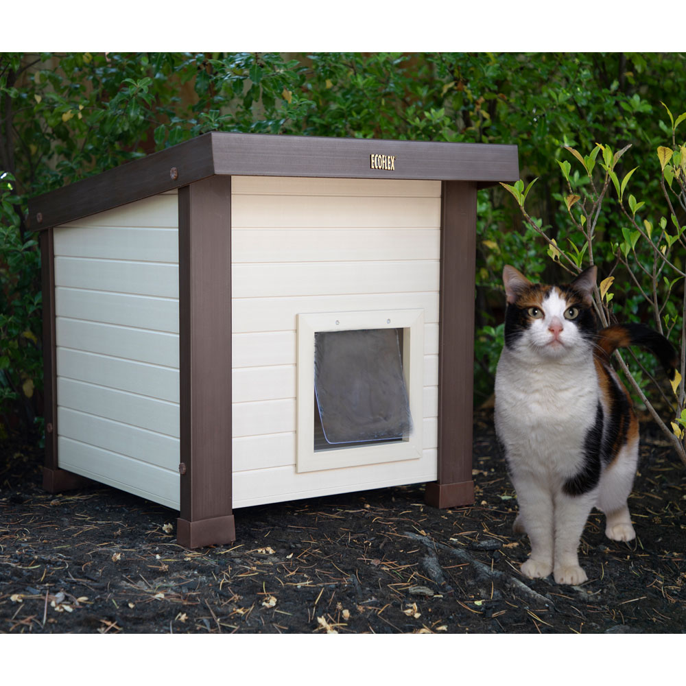 NEW-AGE-PET-FERAL-CAT-SHELTER-MAPLE-22X19X20