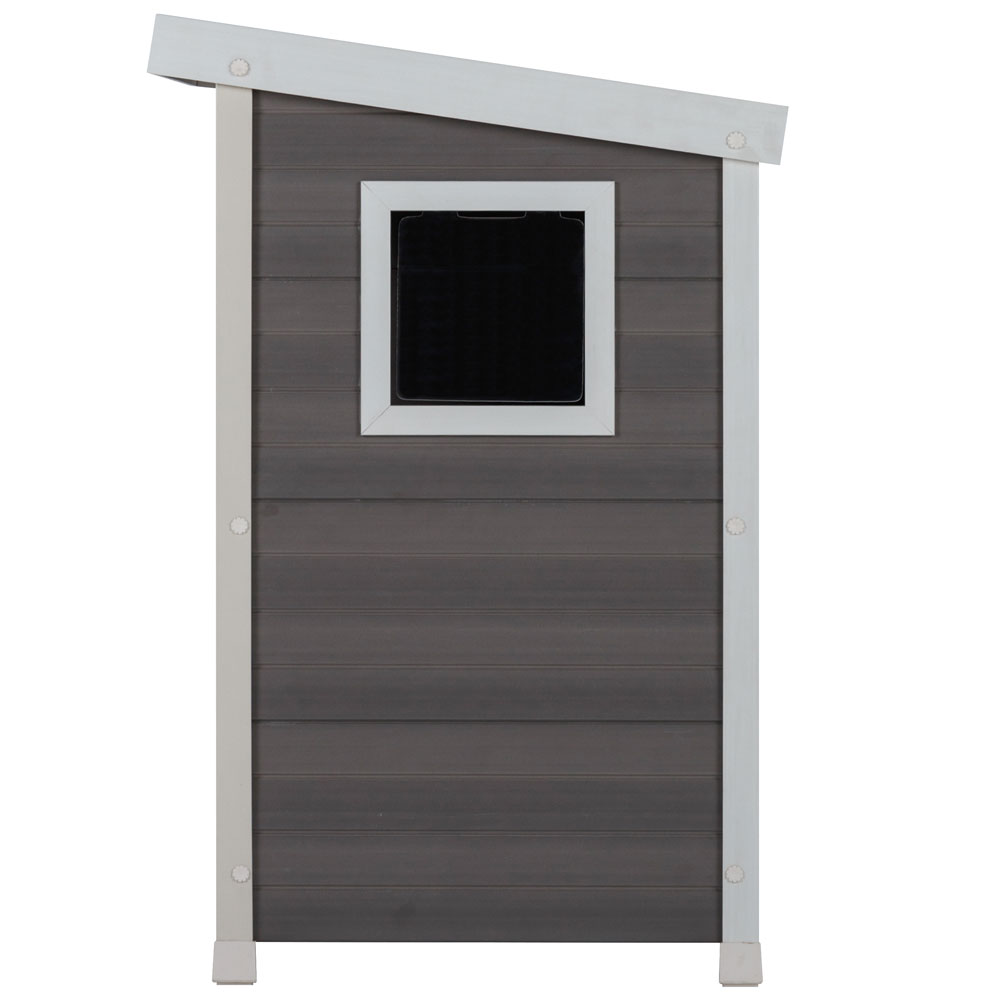 NEW-AGE-PET-FERAL-CAT-TWNHOUSE-GRY-ANTQUEWHT-21X19X32