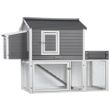 New Age Pet Garden Coop Gray/Antique White (31.70" L x 60.20" W x 43.30" H)