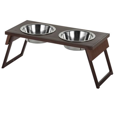 NEW-AGE-PET-HILORAISD-DOUBLE-DINER-RUSSET-24X10X9