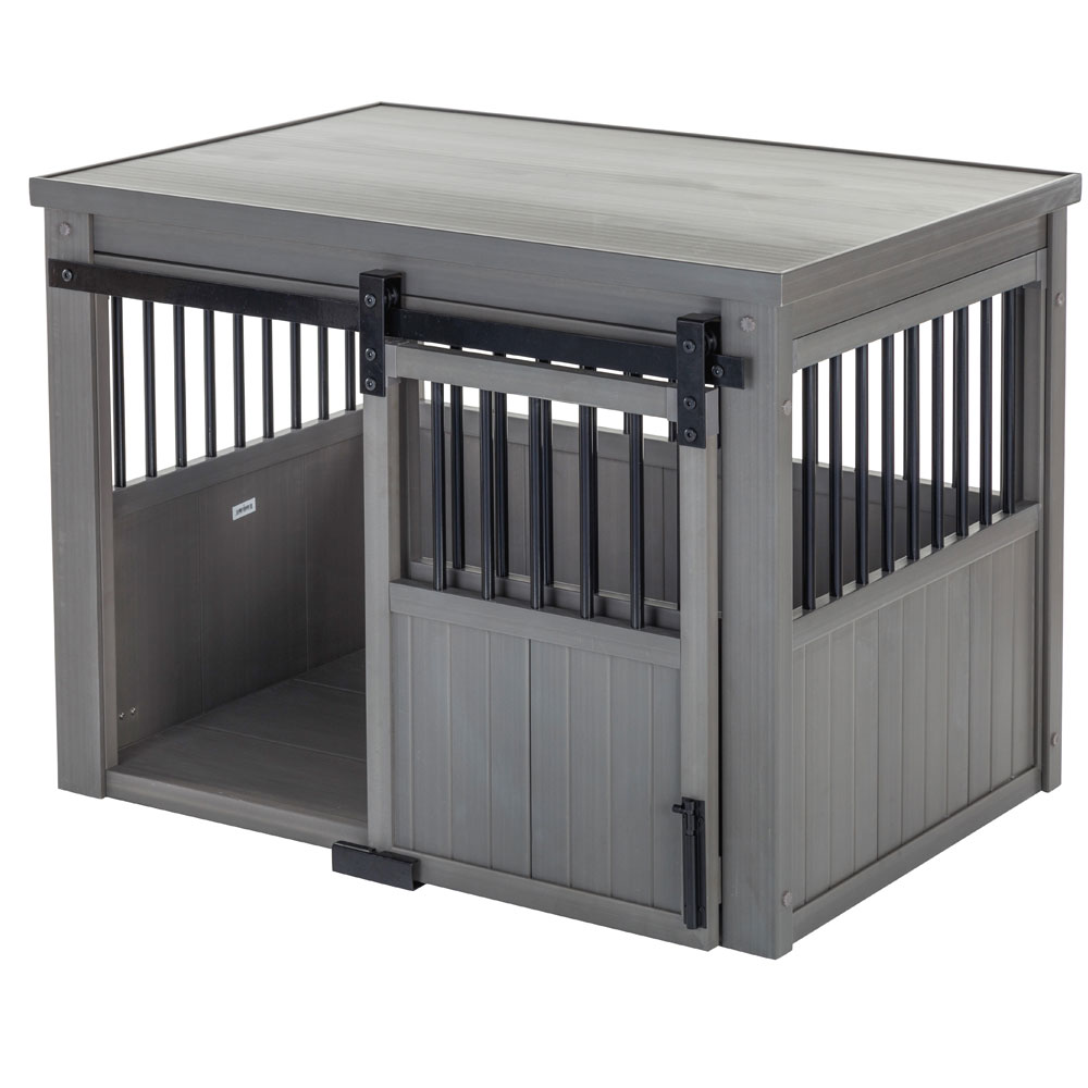 NEW-AGE-PET-HMSTEAD-CRTE-GRY-LG-42X27X30
