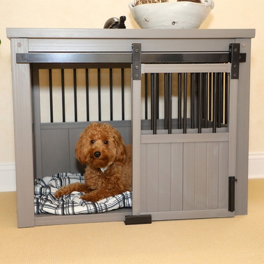 NEW-AGE-PET-HMSTEAD-CRTE-GRY-LG-42X27X30