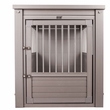 New Age Pet InnPlace Single Door Furniture Style Dog Crate & End Table Gray - X-Large (42.60" L x 27.60" W x 30.90" H)