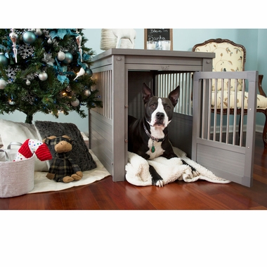 NEW-AGE-PET-INNPLCE-DGCRTE-GRY-LG-42X27X30