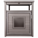New Age Pet Jumbo LitterLoo Litter Box Cover, End Table Gray (30" L x 24" W x 28.90" H)