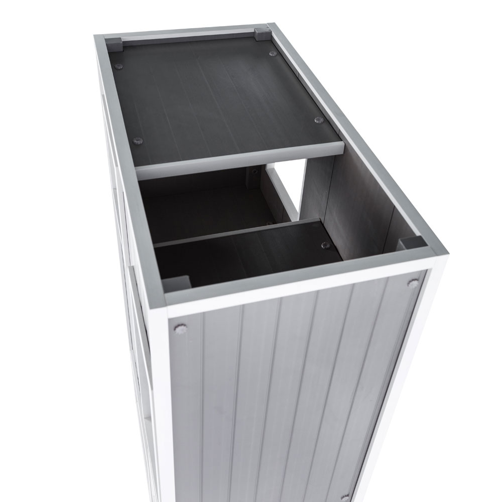 NEW-AGE-PET-KITTY-KASE-GRY-ANTIQU-WHITE-26X13X48