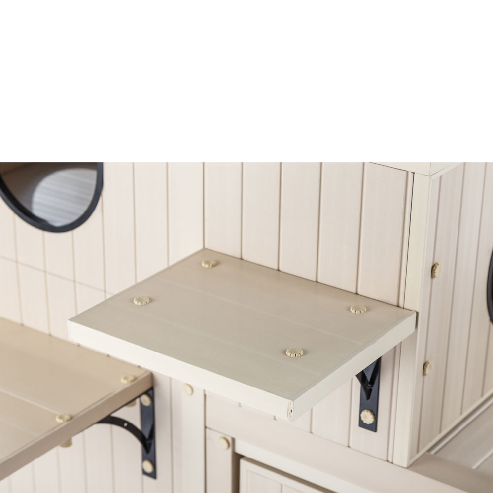 NEW-AGE-PET-KITTY-KATIO-HOUSE-MAPLE-19X47X44