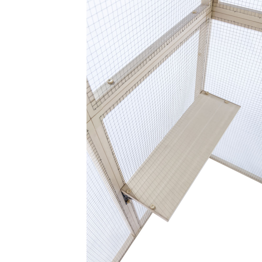 NEW-AGE-PET-KITTY-KATIO-PEN-MAPLE-51X42X75